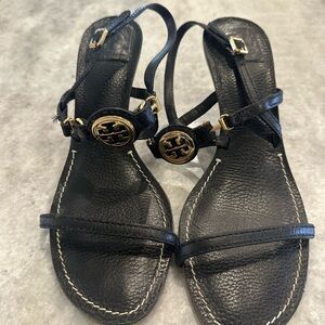 Tory Burch Black Minimalist Sandals